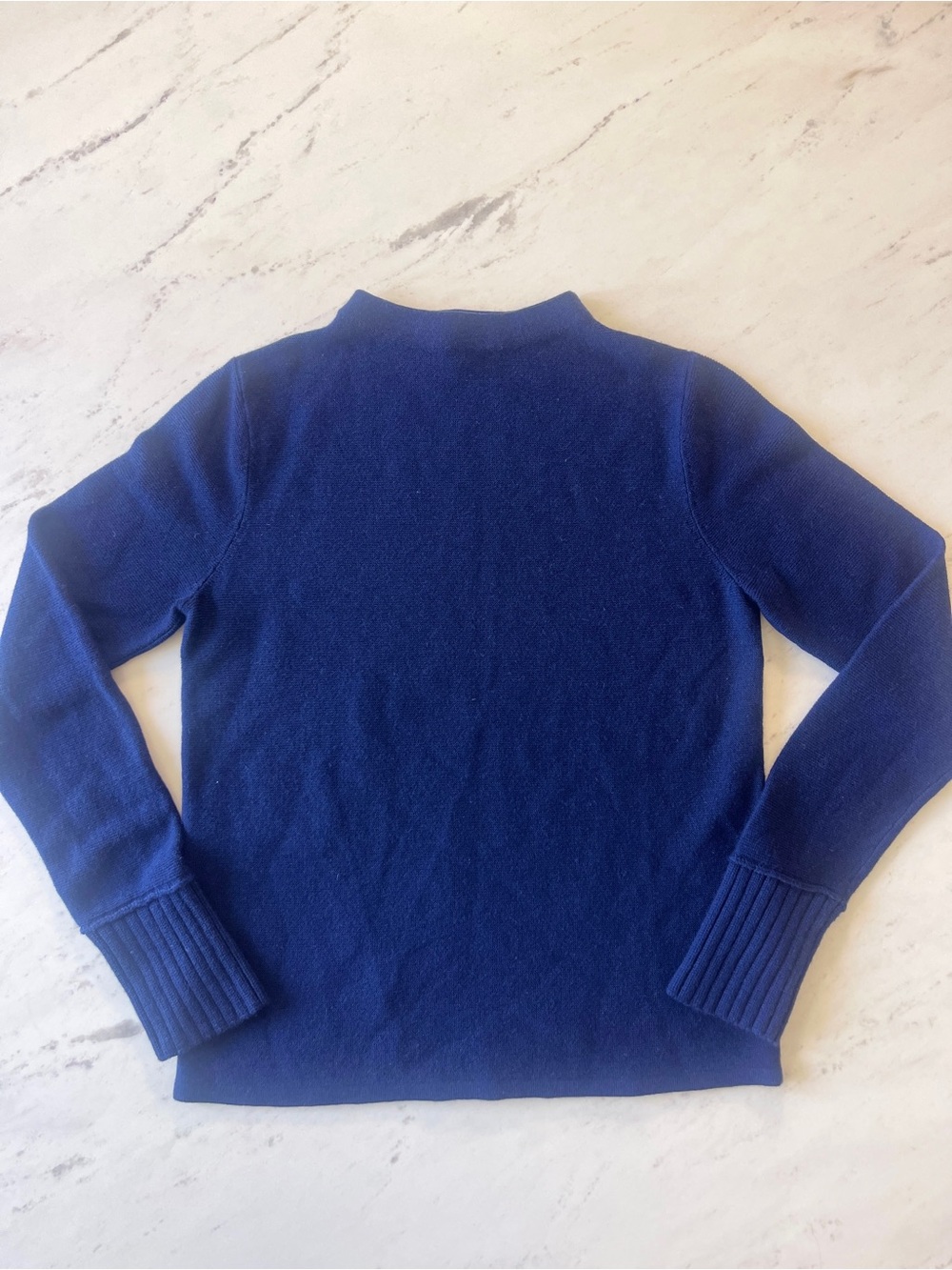 Club Monaco Women’s Royal Blue Turtleneck Sweater